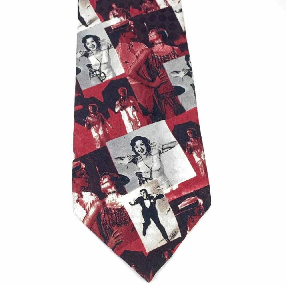 American Film Classics 1992 Singin' In The Rain 100% Silk Mens Necktie - Read